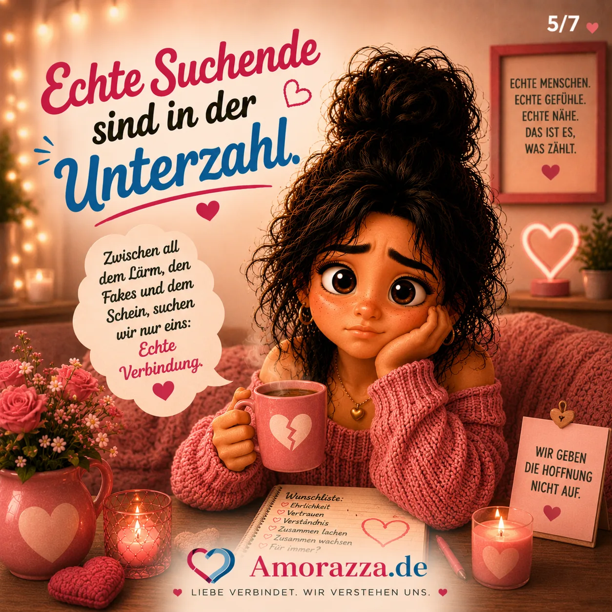 Echte Suchende sind in der Unterzahl