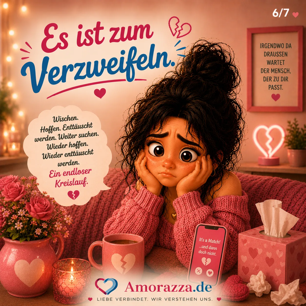 Online-Dating ist zum Verzweifeln