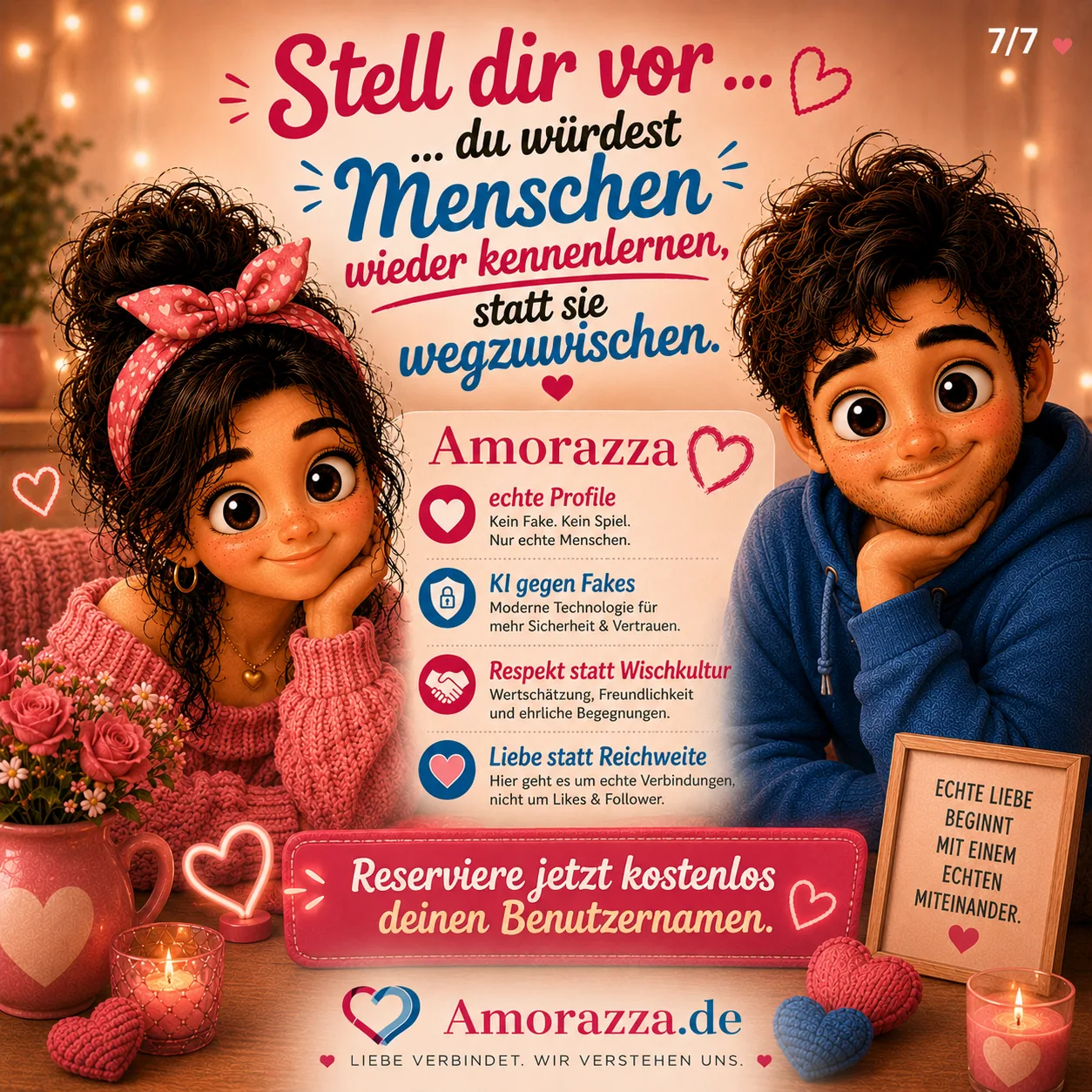 Stell dir vor, du würdest Menschen wieder kennenlernen – reserviere kostenlos deinen Benutzernamen